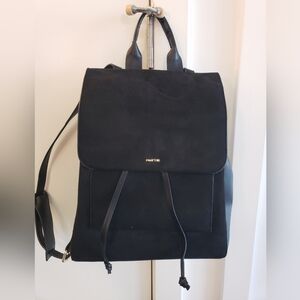 Parfois Black Backpack Bag Brand New Retro Vintage